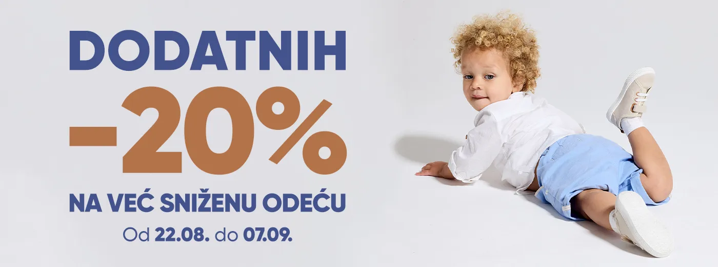 Dodatnih popust na već sniženu odeću