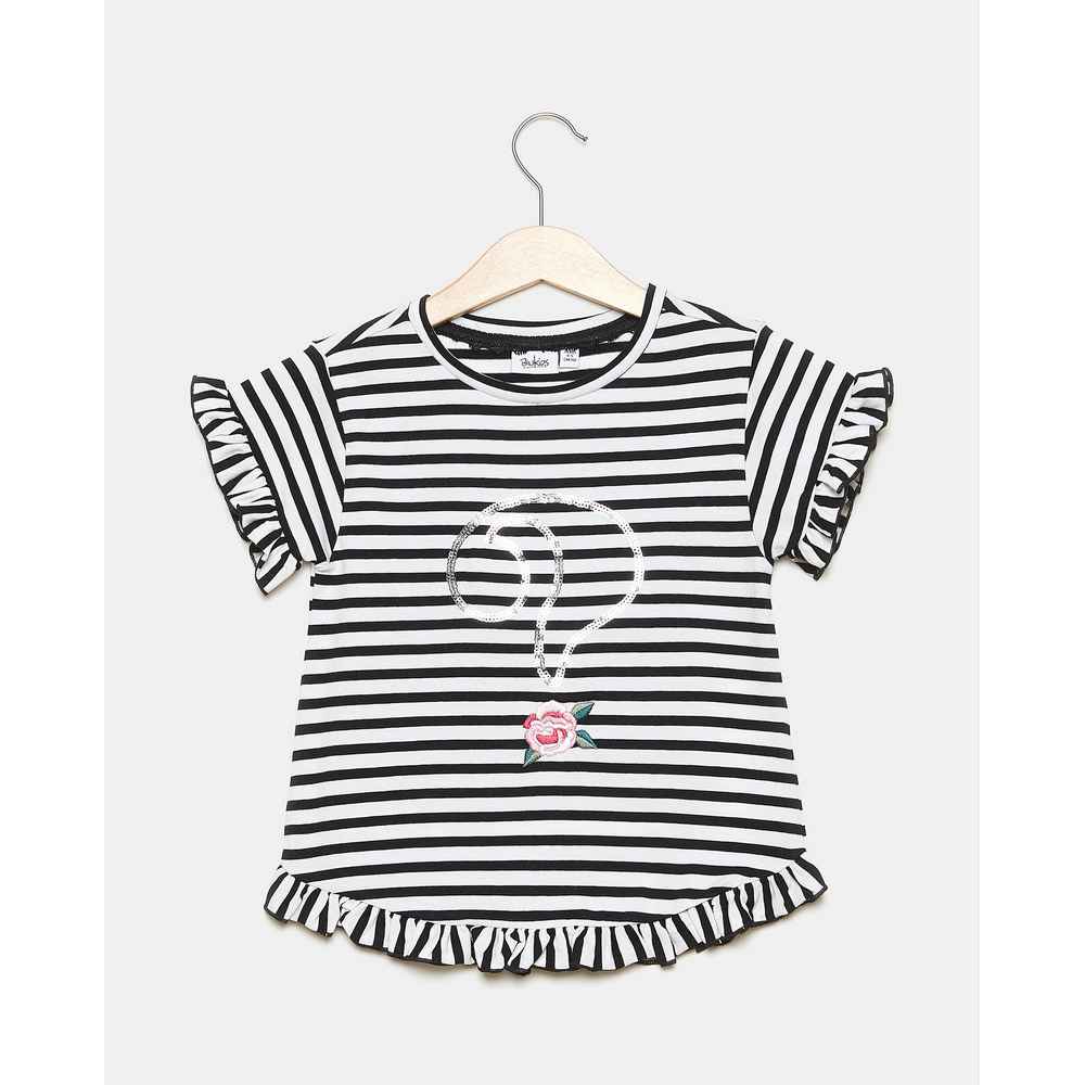 BLUKIDS MAJICA KRATAK RUKAV T-SHIRT S/S Y/D STRIPES