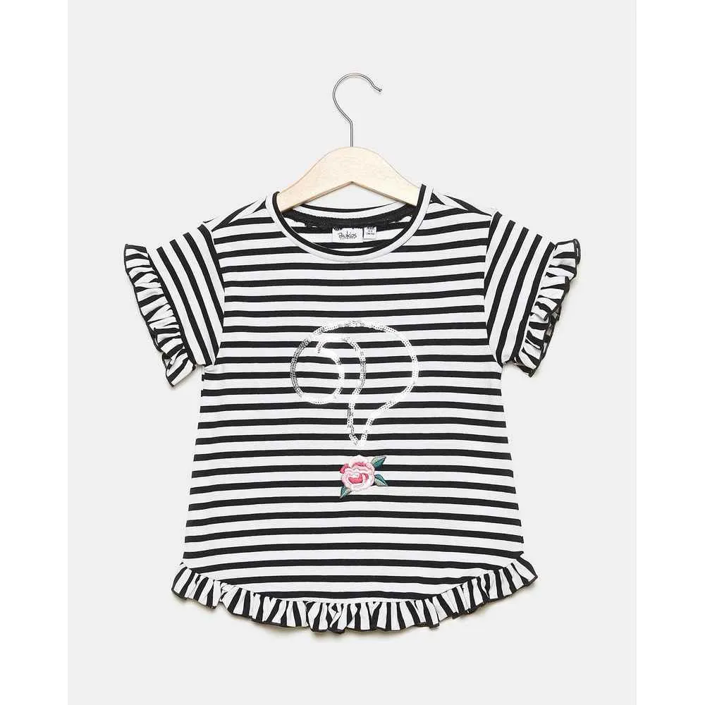 BLUKIDS MAJICA KRATAK RUKAV T-SHIRT S/S Y/D STRIPES 