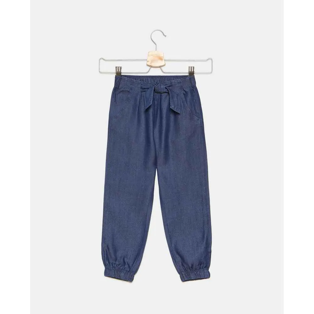 BLUKIDS PANTALONE TROUSERS DARK BLUE 