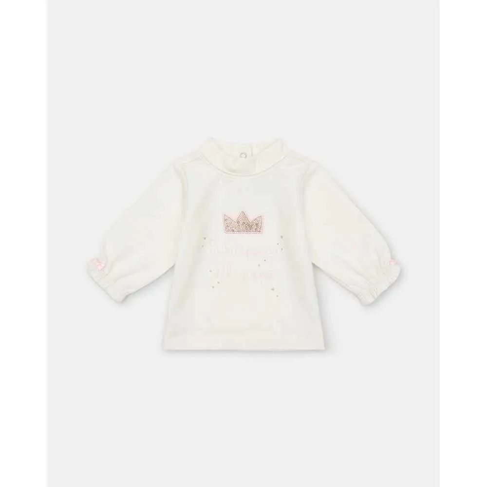 BLUKIDS ROLKA T-SHIRT TURTLENECK BLANC DE BLANC 