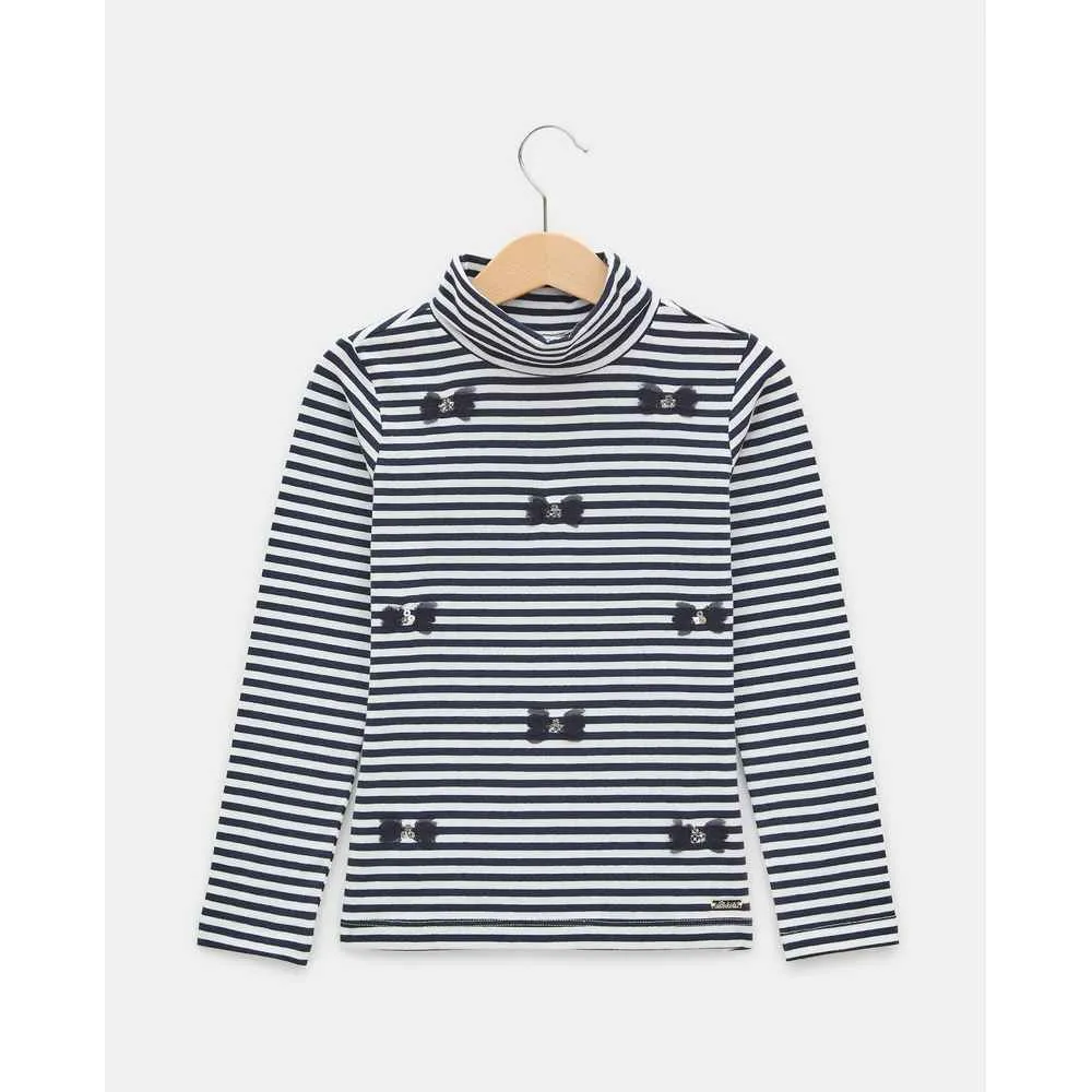 BLUKIDS MAJICA DUG RUKAV T-SHIRT L/S PEACOAT