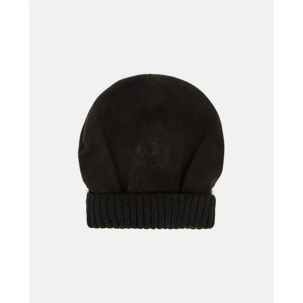 BLUKIDS KAPA HAT MICROPOLAR BLACK BLACK BEAUTY