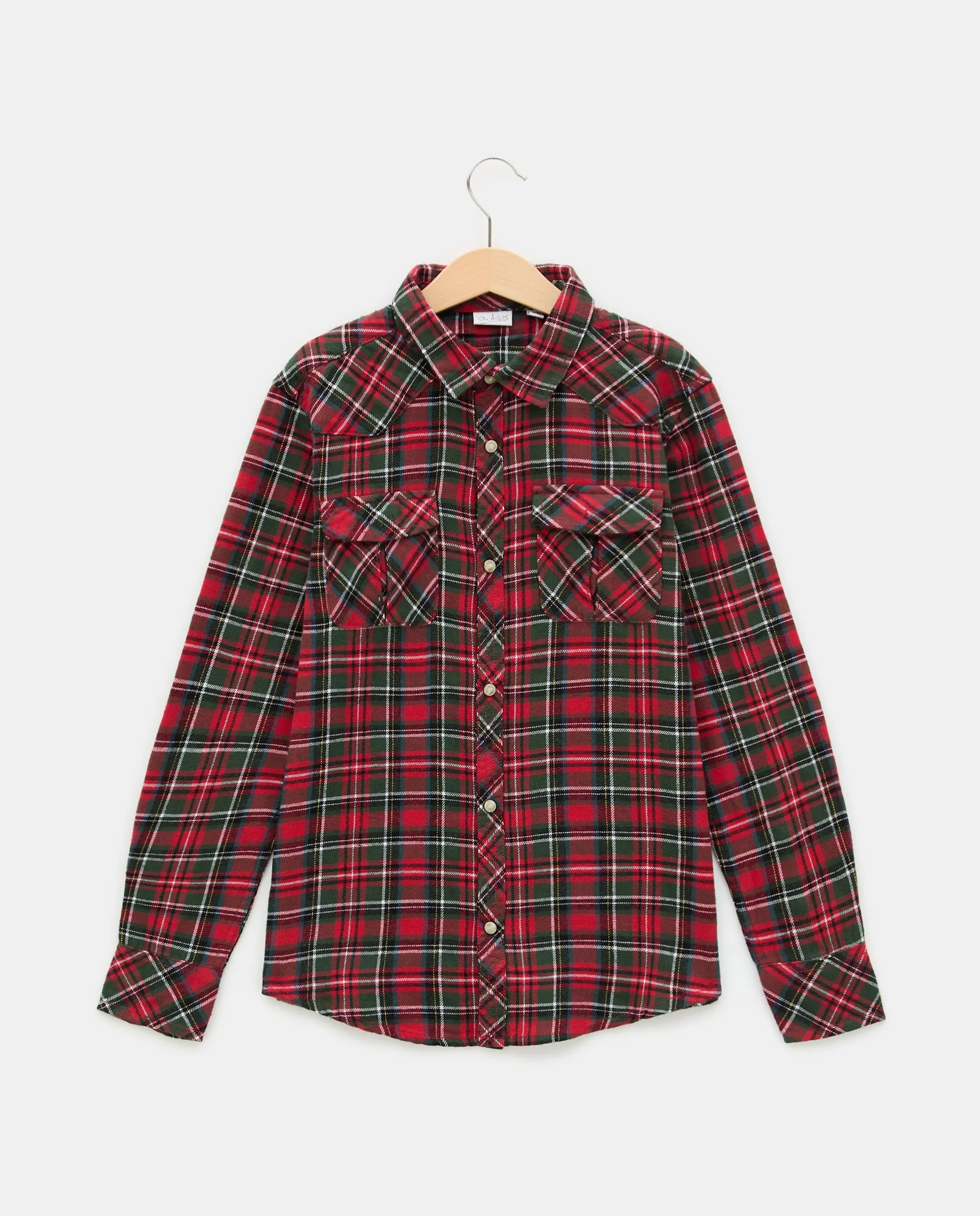 BLUKIDS KOSULJA CHECKS SHIRT RED/GREEN CHECK