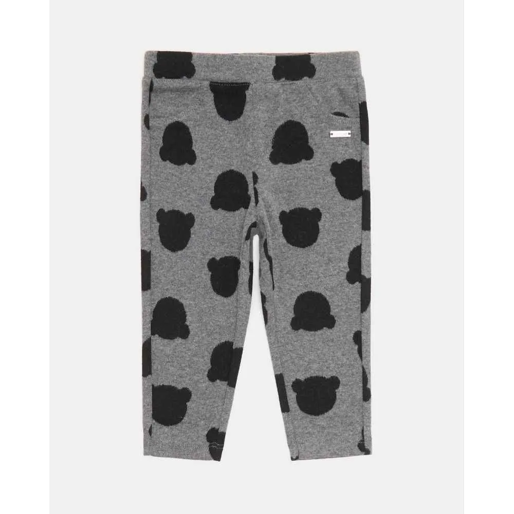 BLUKIDS HELANKE TREGGING AOP MEDIUM GREY MELANGE