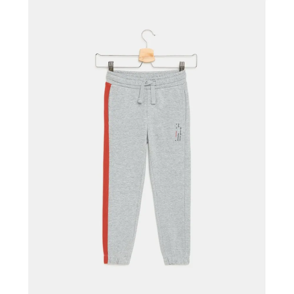 BLUKIDS PANTALONE MEDIUM GREY MELANGE