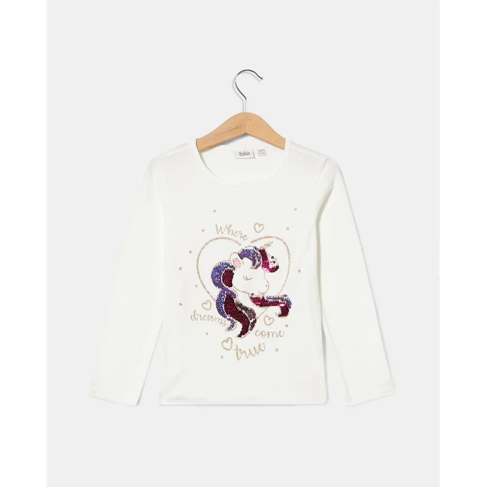 BLUKIDS MAJICA DUG RUKAV SNOW WHITE