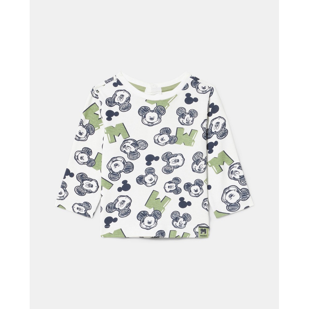 BLUKIDS MAJICA DUG RUKAV BRIGHT WHITE