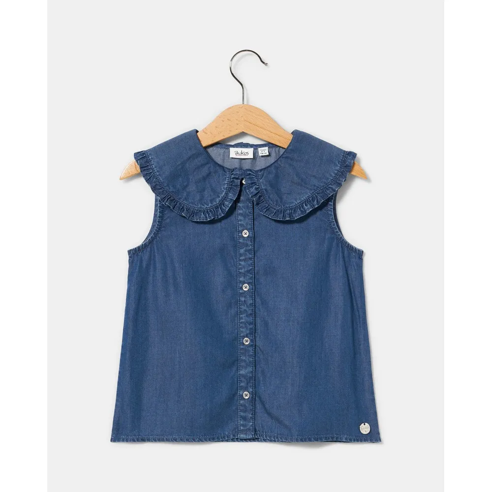 BLUKIDS KOSULJA KRATAK RUKAV MEDIUM BLUE