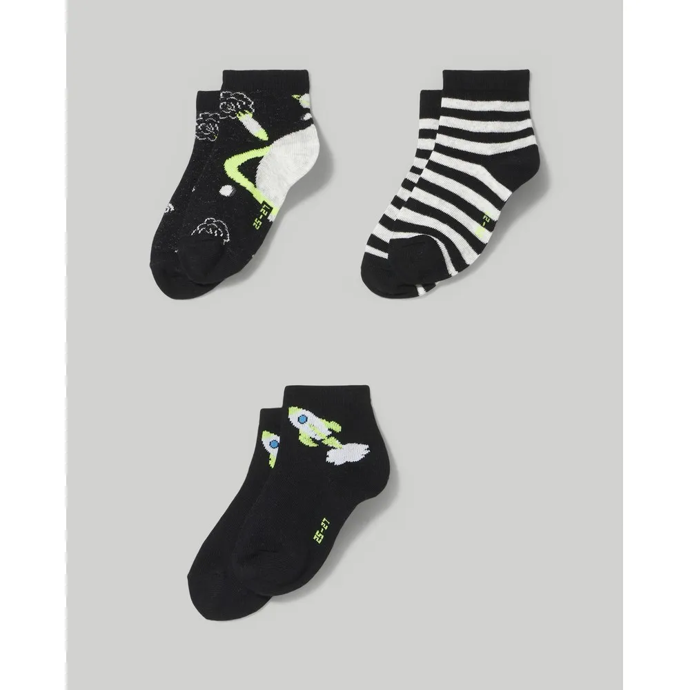 BLUKIDS CARAPE BLACK/GREY3 KOM