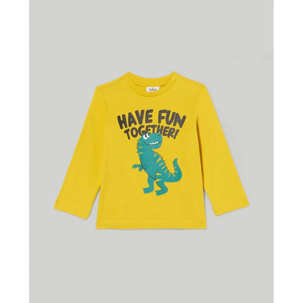BLUKIDS MAJICA DUG RUKAV SUPER LEMON