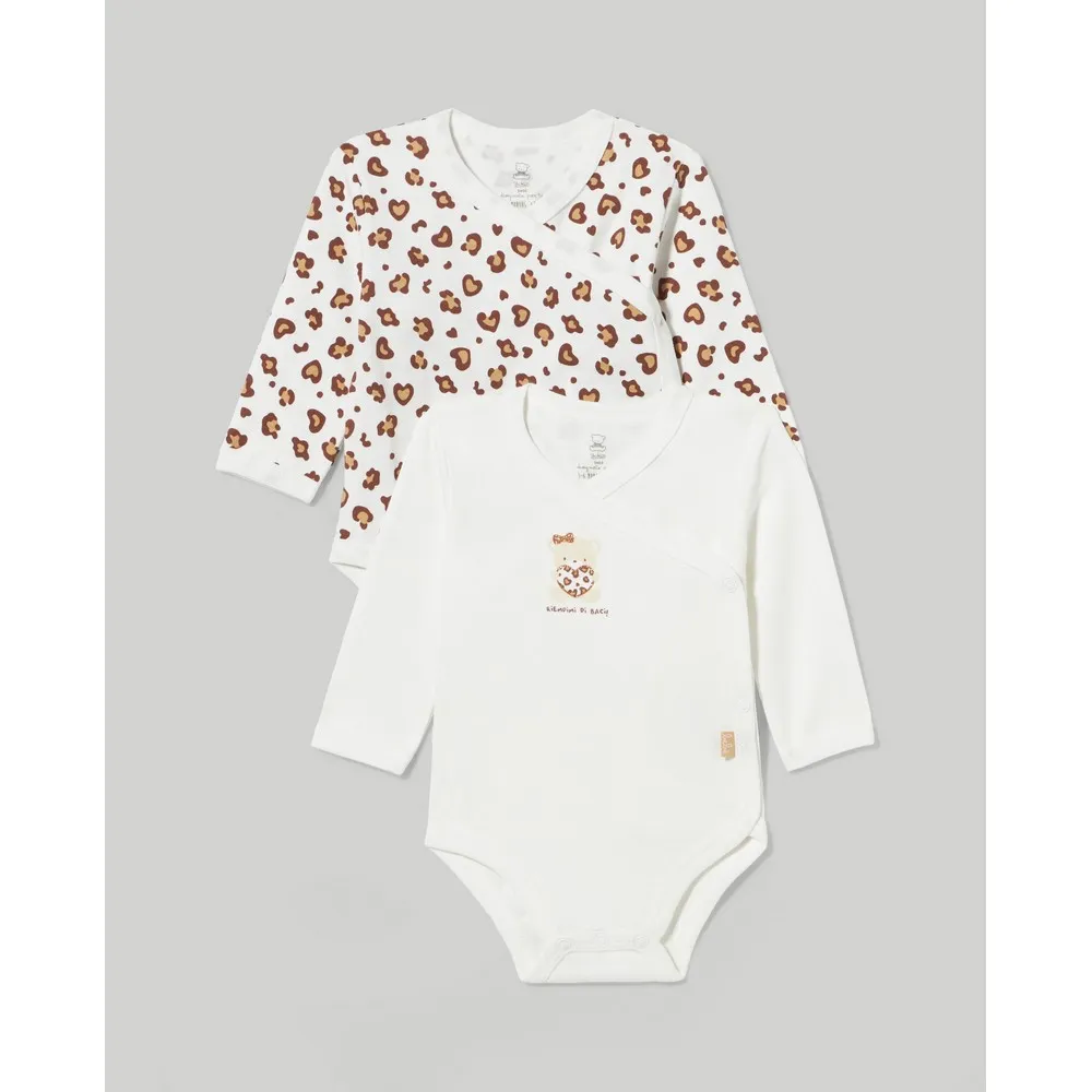 BLUKIDS BODI DUG RUKAV MULTICOLOUR2 KOM