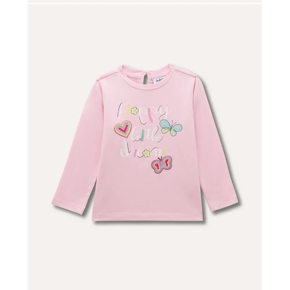BLUKIDS MAJICA KRATAK RUKAV PINK