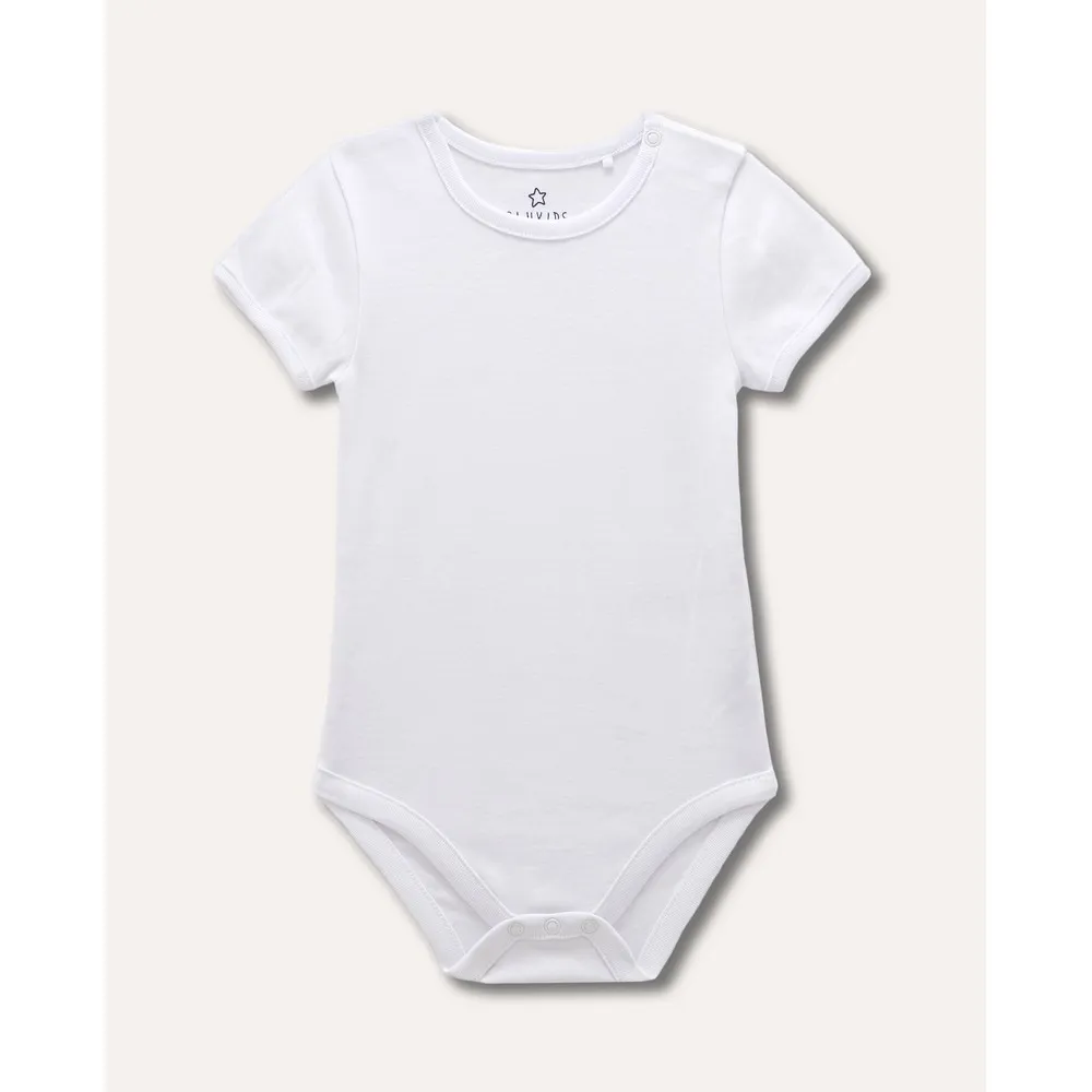 BLUKIDS BODI KRATAK RUKAV BRILLIANT WHITE 