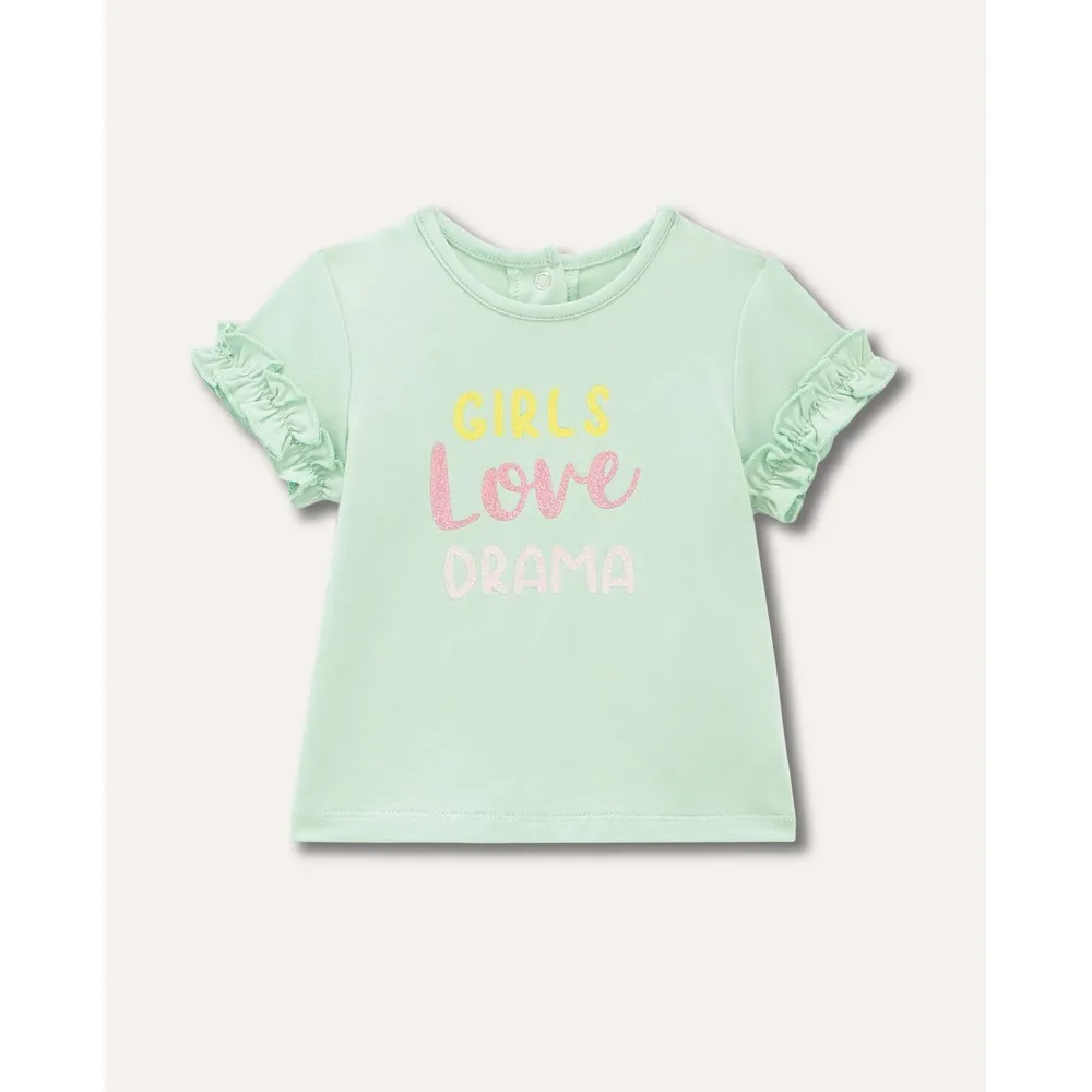 BLUKIDS MAJICA DUG RUKAV PASTEL GREEN