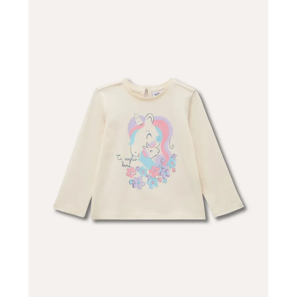 BLUKIDS MAJICA KRATAK RUKAV OFF WHITE 