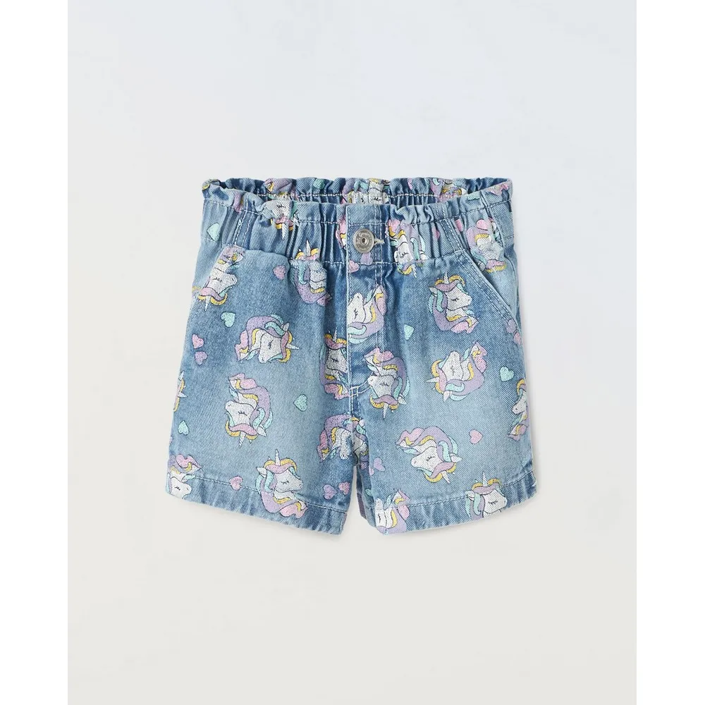 BLUKIDS SORTS MEDIUM LIGHT BLUE 