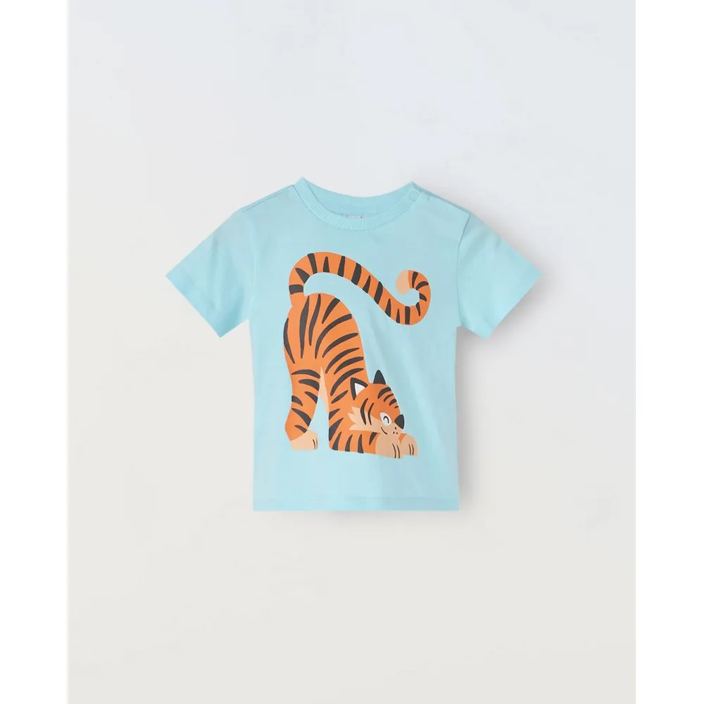 BLUKIDS MAJICA KRATAK RUKAV LIGHT BLUE 