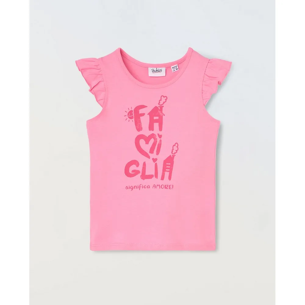 BLUKIDS MAJICA KRATAK RUKAV PINK