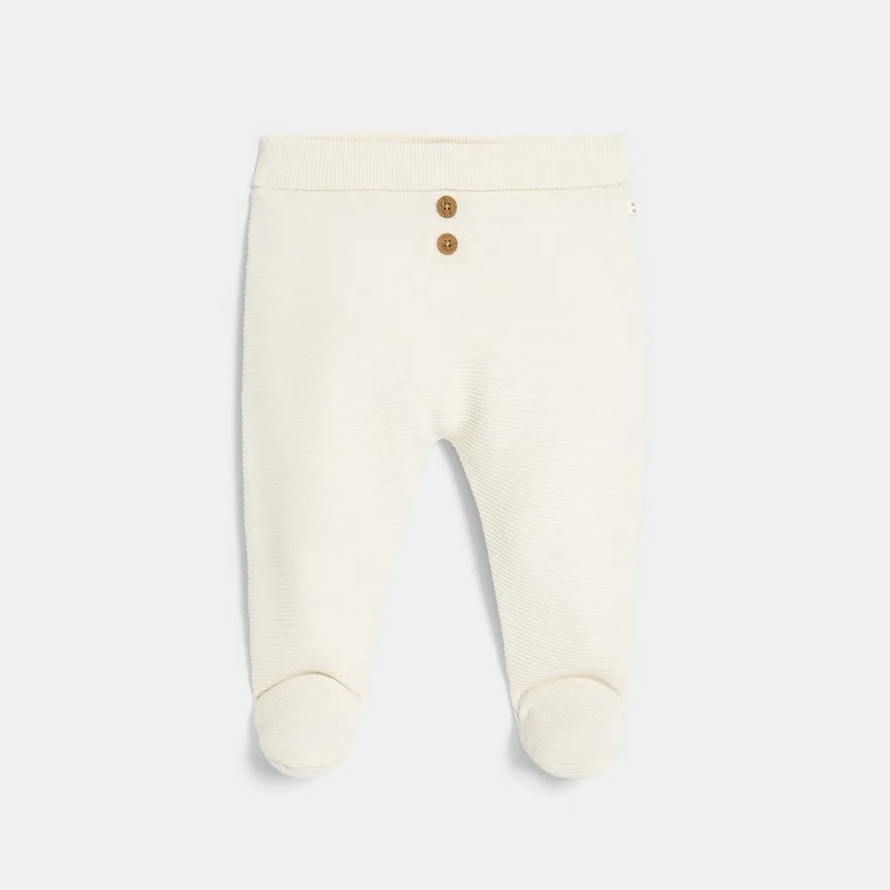 OBAIBI PANTALONE TRICOT ARTISTIC