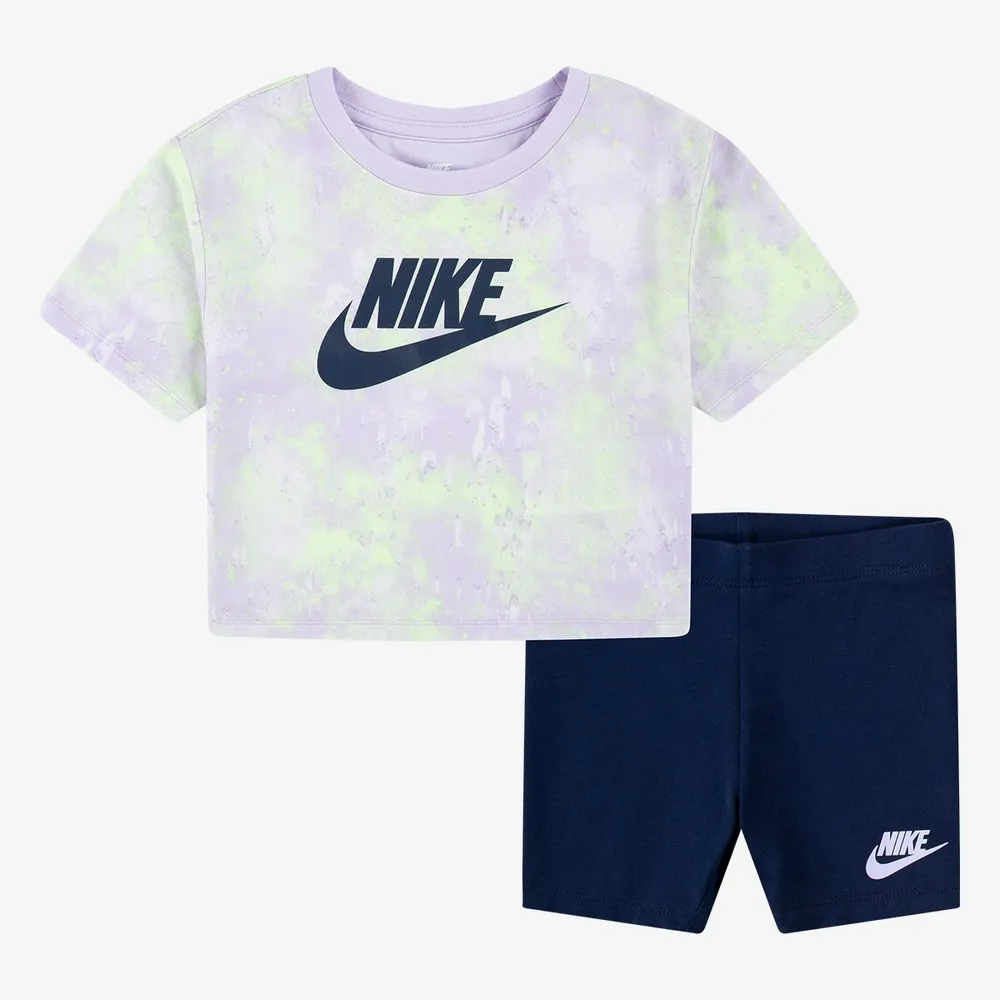 NIKE SET SORTS I MAJICA NKG BOXY TEE & BIKE SHORT