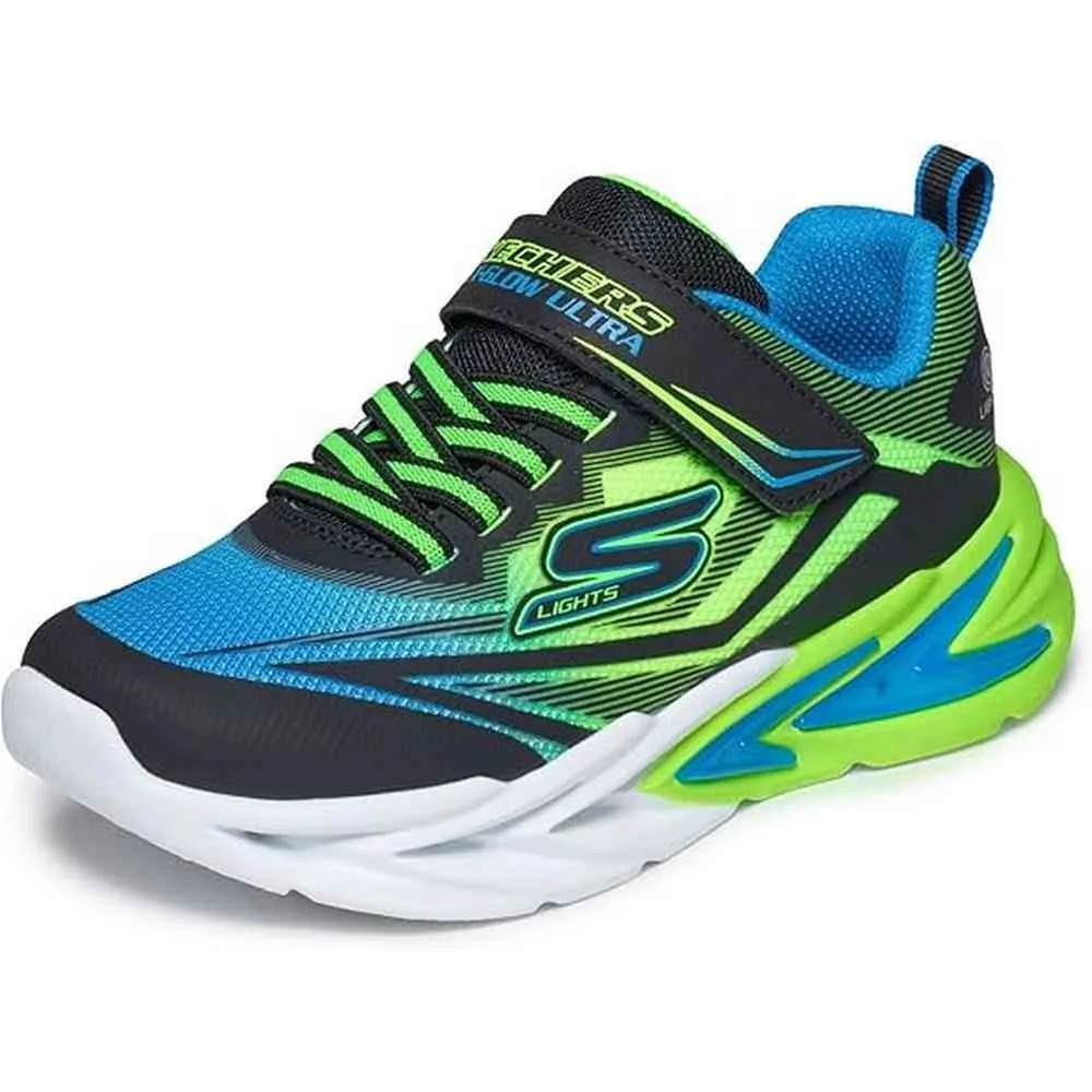 SKECHERS PATIKE FLEX GLOW ULTRA PRISM PACER 