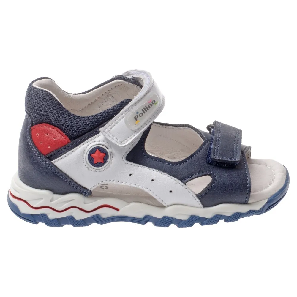 POLLINO SANDALE NAVY 