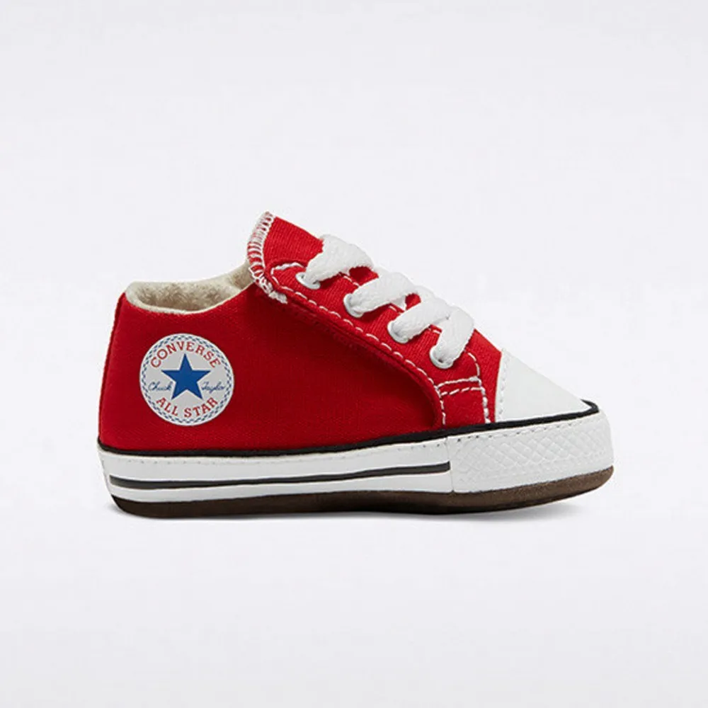 CONVERSE PATIKE CHUCK TAYLOR ALL STAR CRIBSTER CANVAS - UNIVERSITY RED/NATURAL I