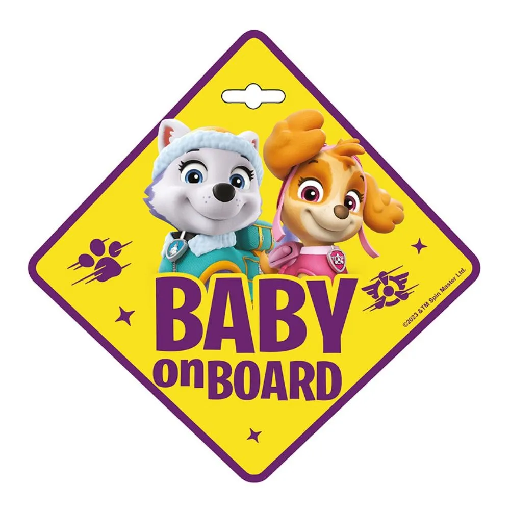 SEVEN NALEPNICA ZA AUTOMOBIL BEBA U AUTU PAW PATROL GIRL