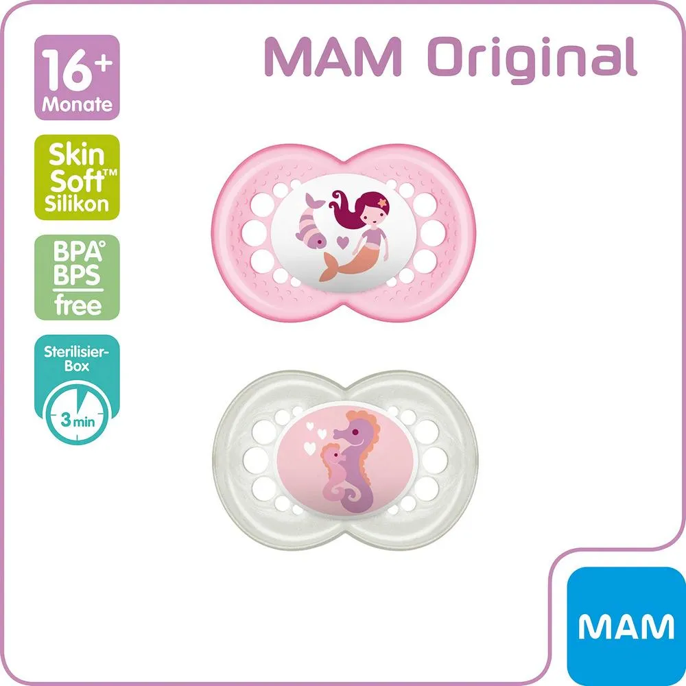 MAM VARALICA ORIGINAL SILIKON 16M+ 2/1