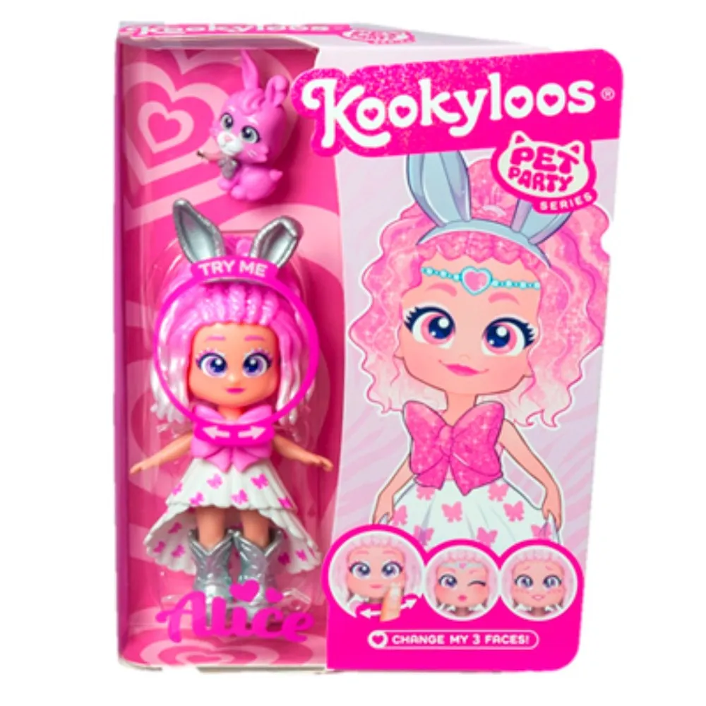 KOOKYLOOS PETS PARTY - DOLLS 2X12 DISP