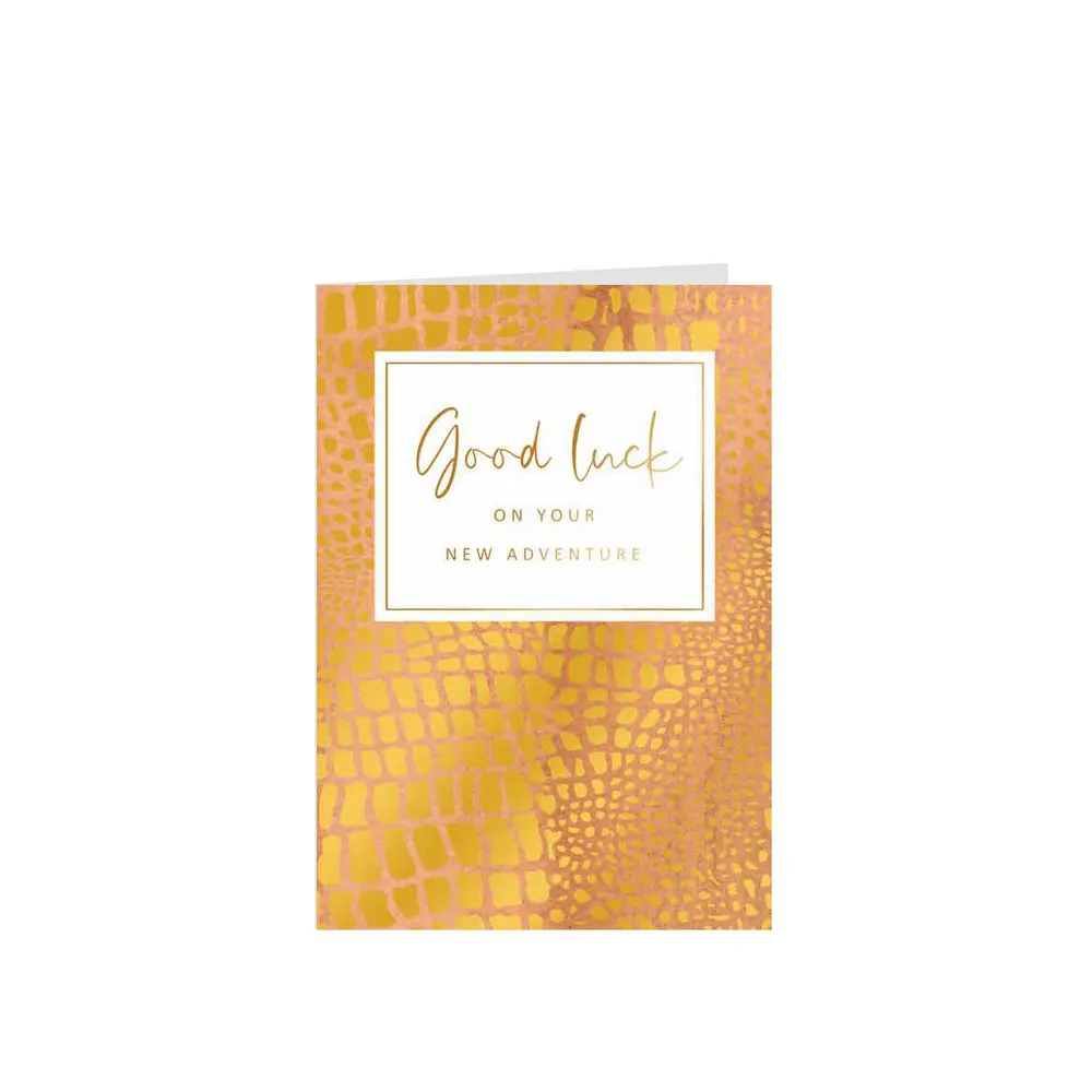 CESTITKA GOLD RUSH GOOD LUCK ON YOUR NEW ADVENTURE 