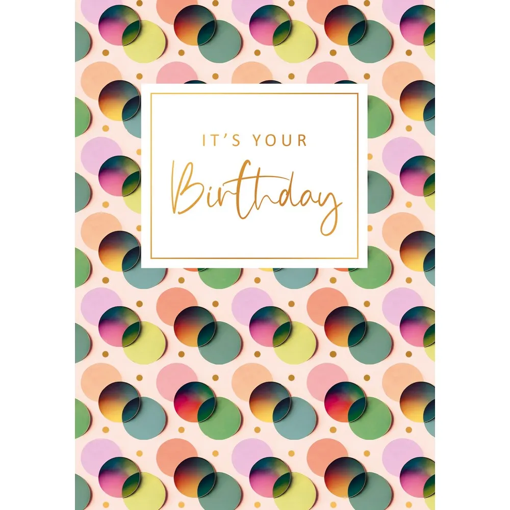 CESTITKA GOLD RUSH IT`S YOUR BIRTHDAY 