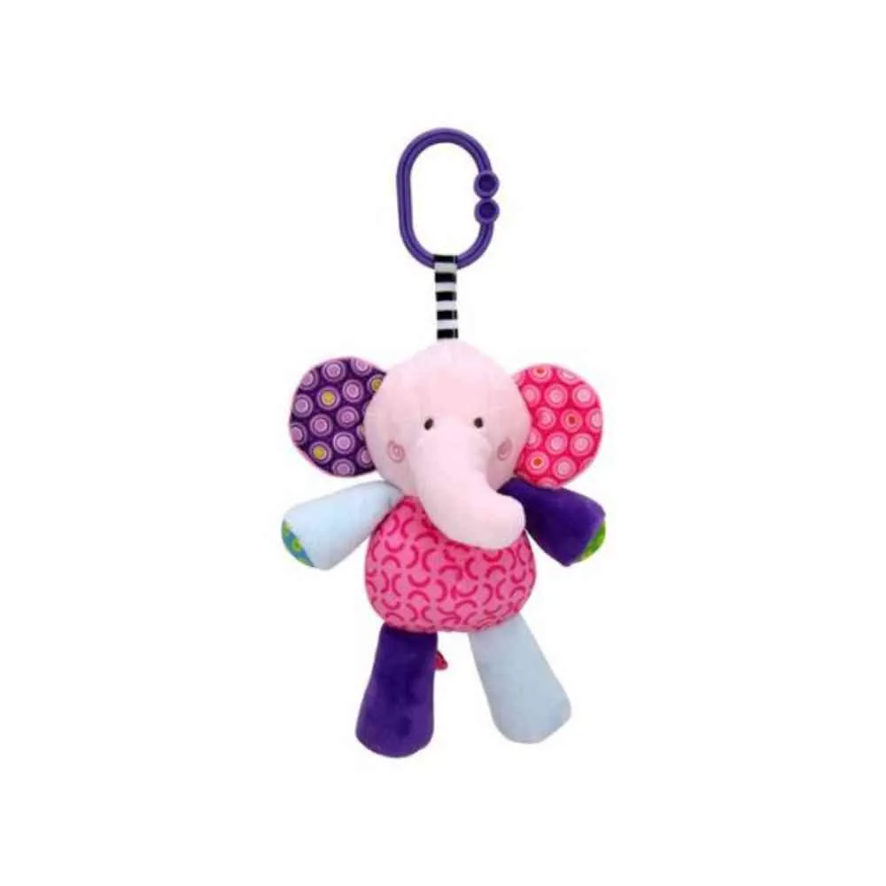 LORELLI MUZICKA IGRACKA TOYS ELEPHANT PINK
