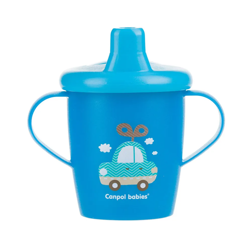 CANPOL BABY SOLJA 250ML NON SPIL 31/200 TOYS - BLUE