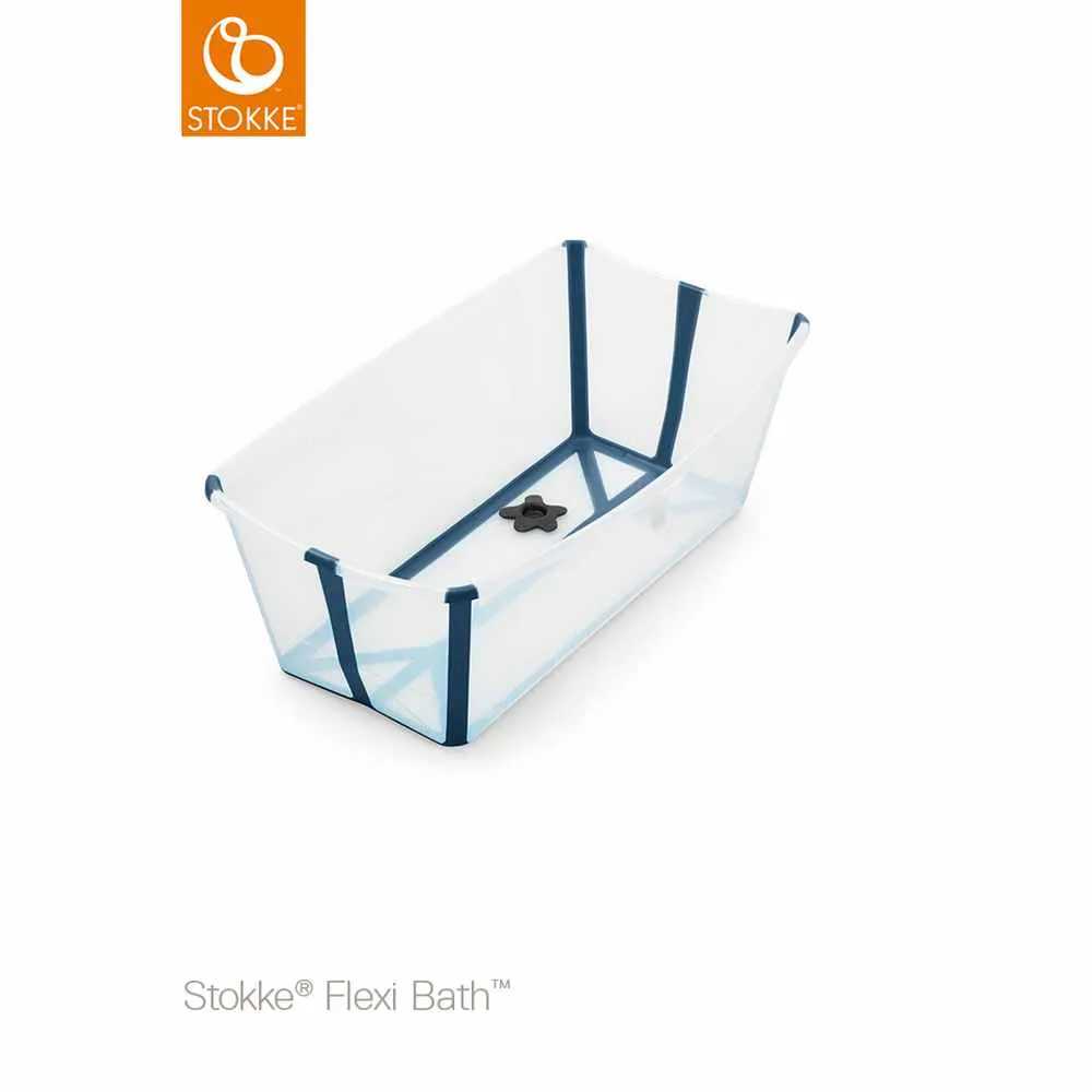 STOKKE KADICA FLEXI BATH TRANSPARENT BLUE