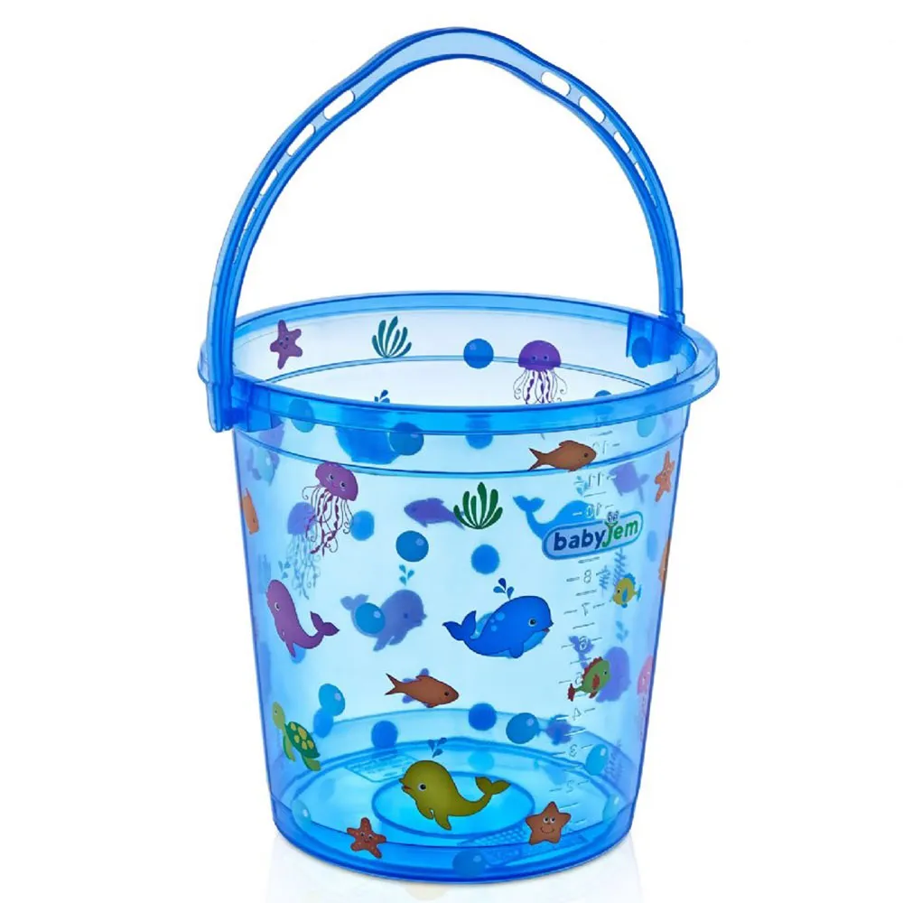 BABYJEM KOFICA ZA KUPANJE BEBE - BLUE TRANSPARENT