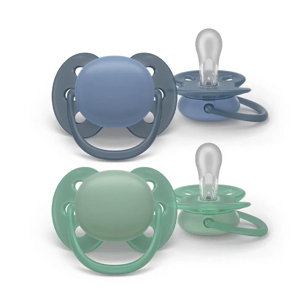 AVENT VARALICA SOFT 6-18M BLUE/GREEN 2KOM 