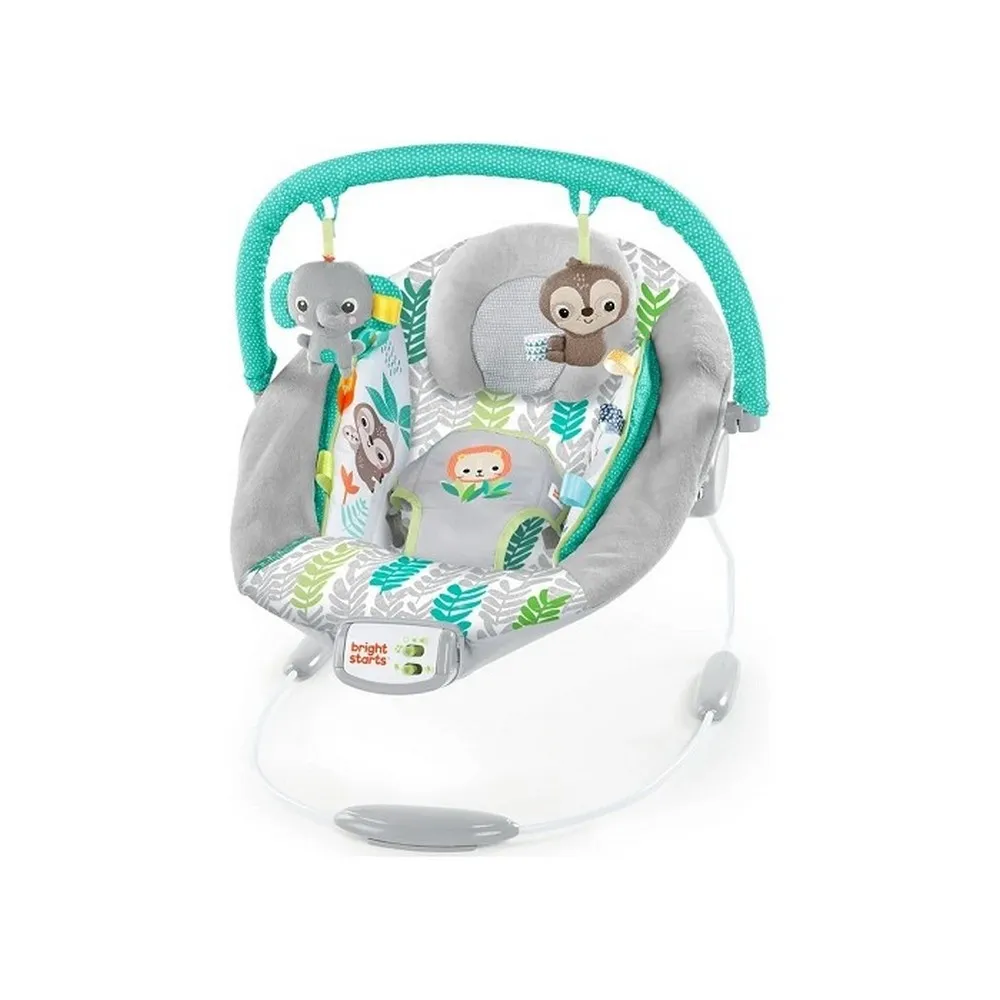 KIDS II LEZALJKA SA VIBRACIJOM BRIGHT STARTS JUNGLE VIBES