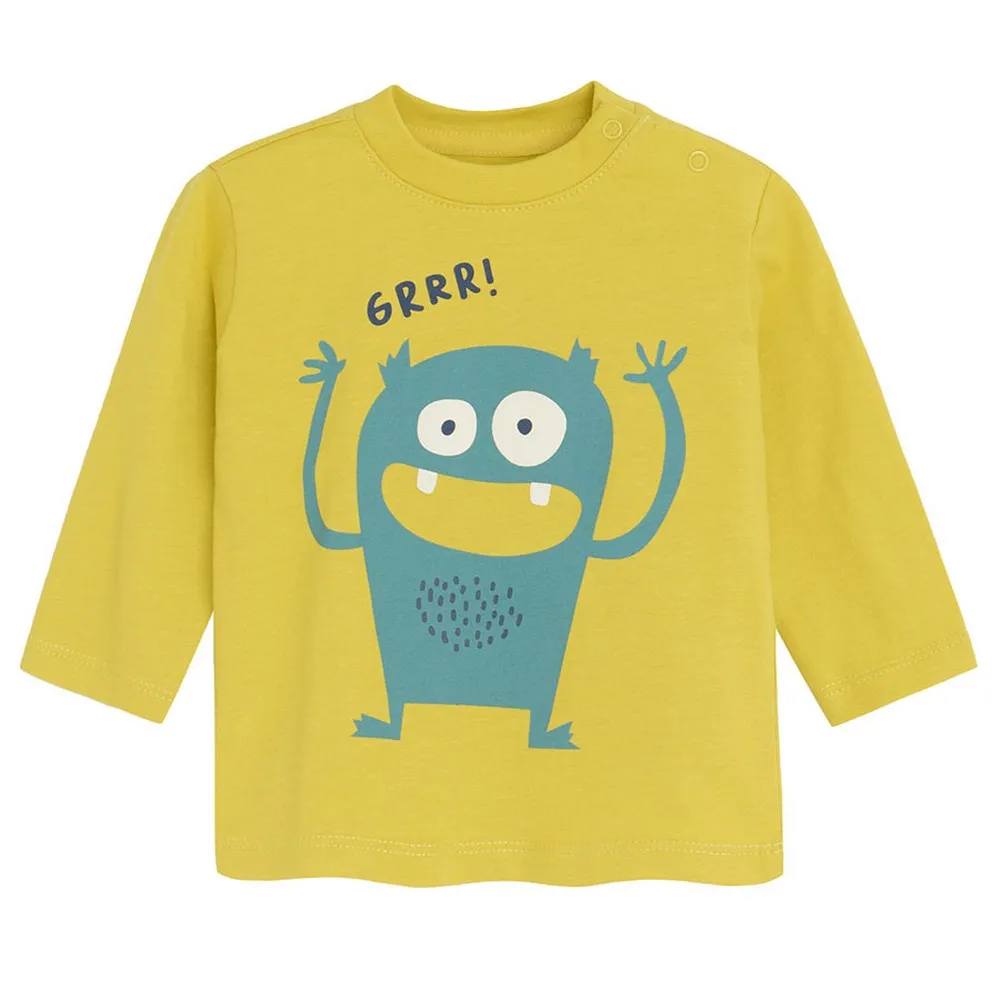 COOL CLUB MAJICA DUG RUKAV YELLOW