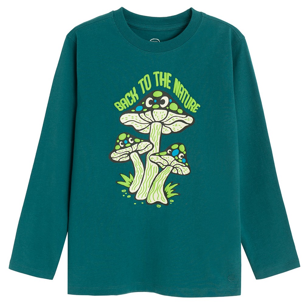 COOL CLUB MAJICA DUG RUKAV GREEN