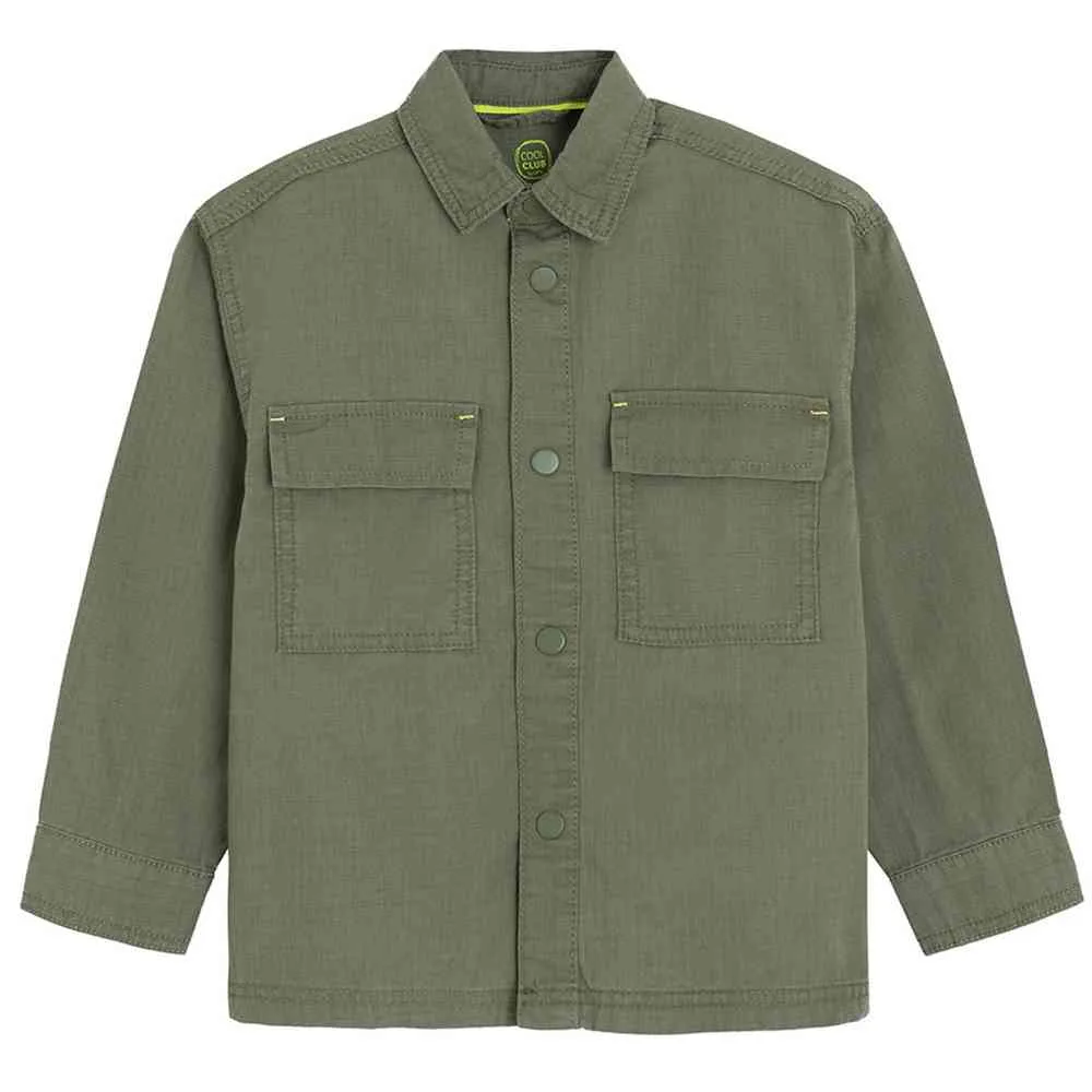 COOL CLUB KOSULJA DUG RUKAV KHAKI