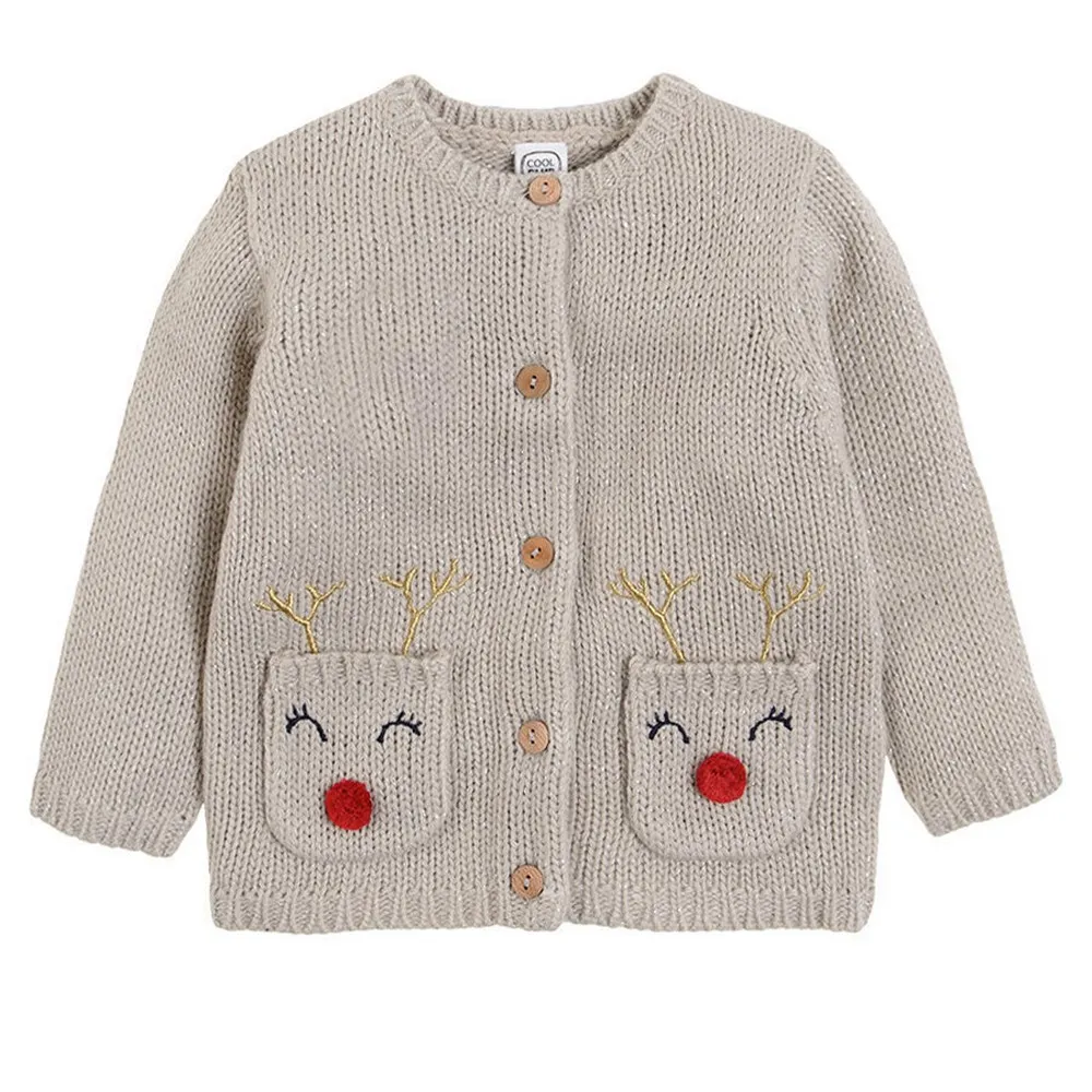COOL CLUB KARDIGAN BROWN 