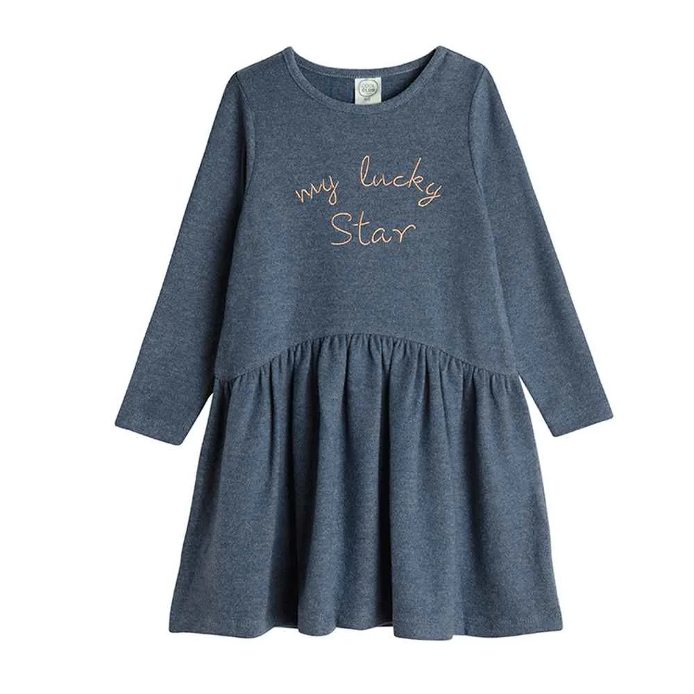 COOL CLUB HALJINA DUG RUKAV NAVY BLUE MELANGE 