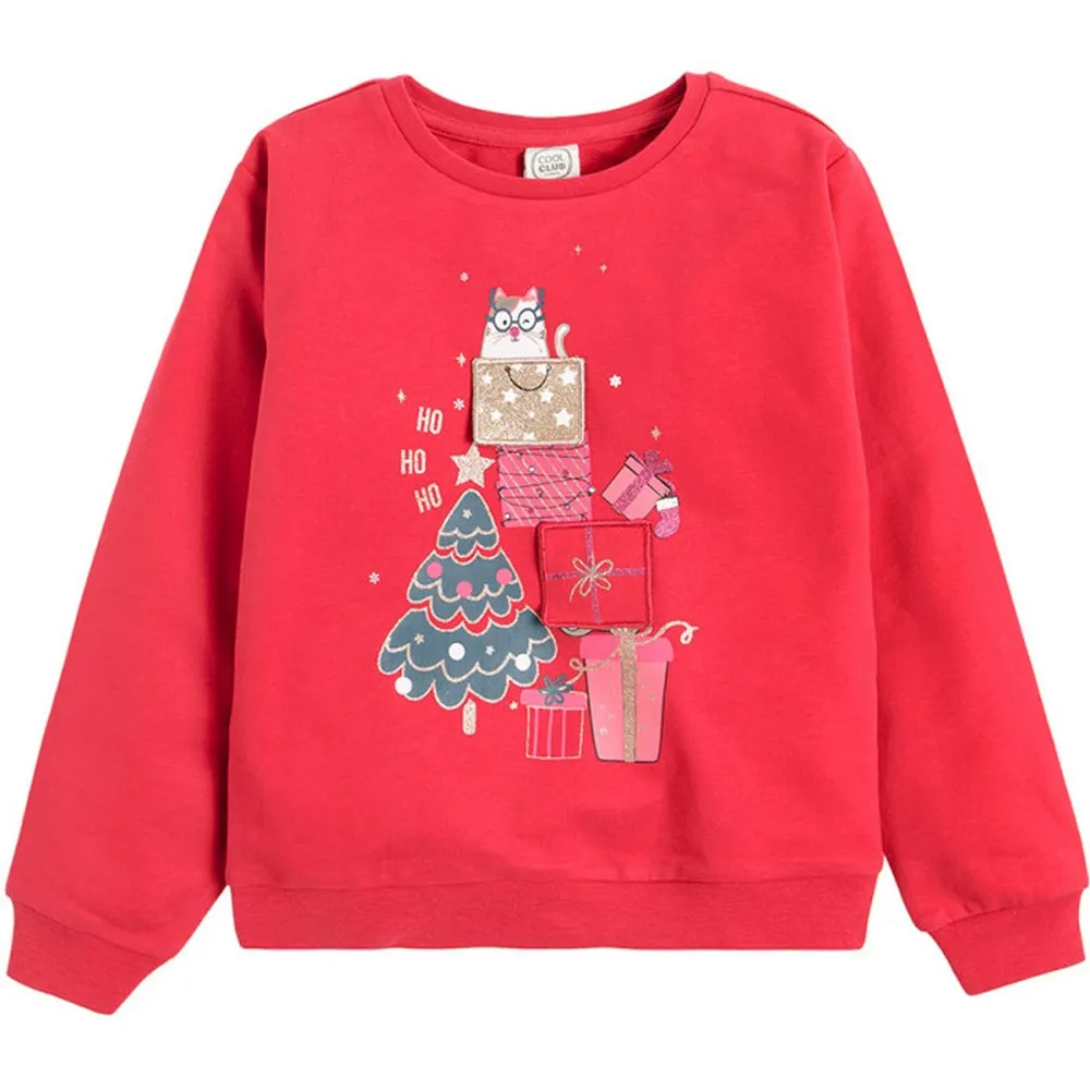 COOL CLUB MAJICA DUG RUKAV RED