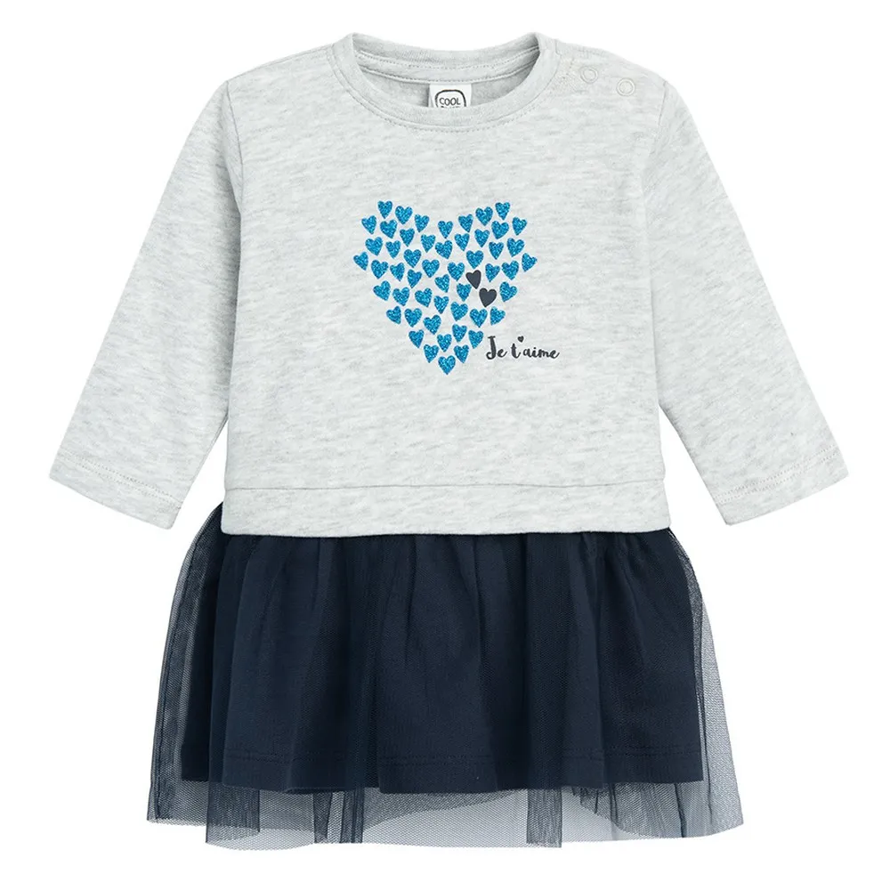 COOL CLUB HALJINA GREY MELANGE