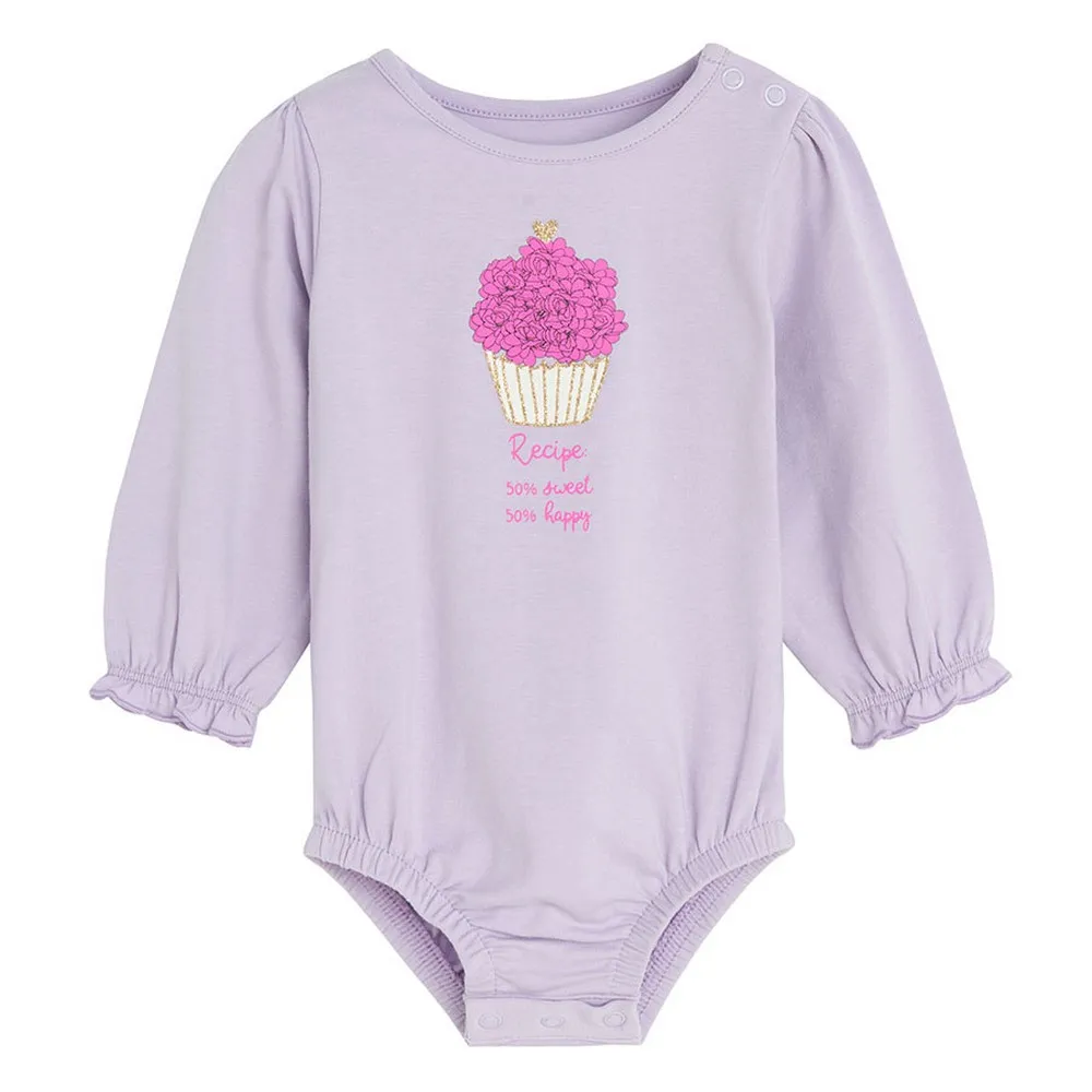 COOL CLUB BODI DUG RUKAV LIGHT VIOLET