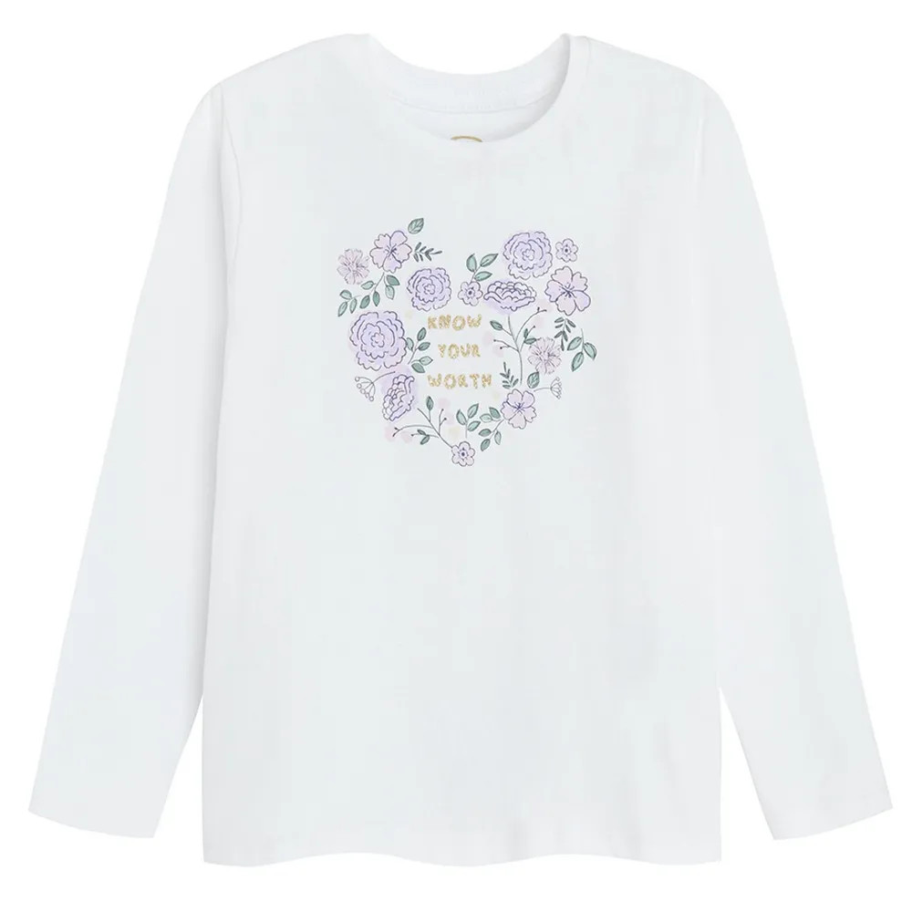 COOL CLUB MAJICA DUG RUKAV WHITE 