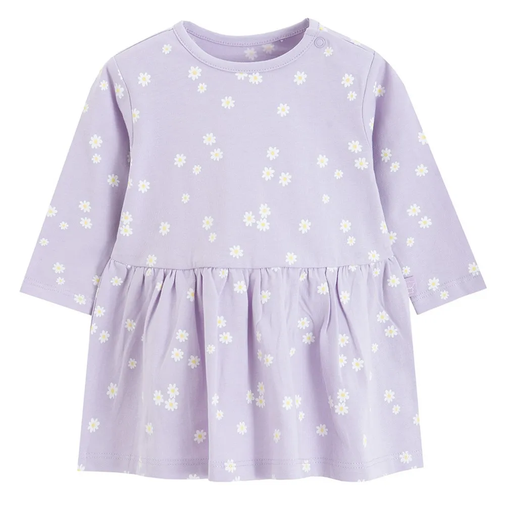 COOL CLUB HALJINA DUG RUKAV LILAC BOTANIC