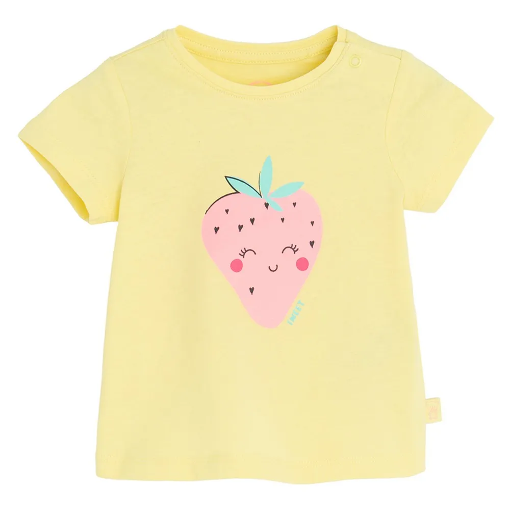 COOL CLUB MAJICA KR. RUKAV LIGHT YELLOW